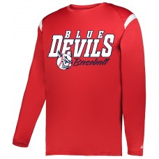 LP Blue Devils Baseball "On the Rise" Long Sleeve Tee
